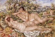 Pierre Renoir The Bathers oil painting on canvas